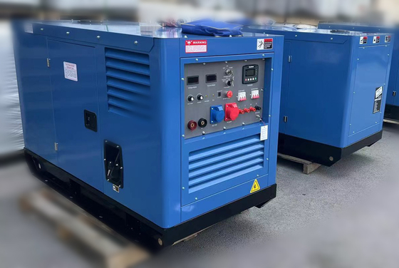 دستگاه جوش دیزل ژنراتور DC DLW-400LSW Denyo مشابه 400A 480A 500 آمپر