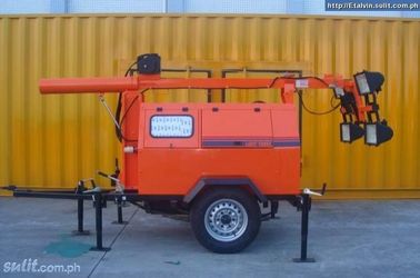 3 Phase Light Tower Generator Lcd Display High Mast Light Tower