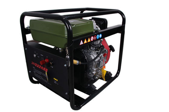 Air Cooled 24V DC 5kw 3000rpm Genset Diesel Generator IP23
